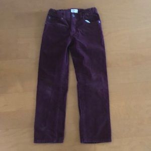 Boys Cat & Jack Maroon Corduroys Size 8